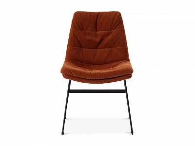 Cтул OgogoHome Vitra 930823 черный / терракотовый