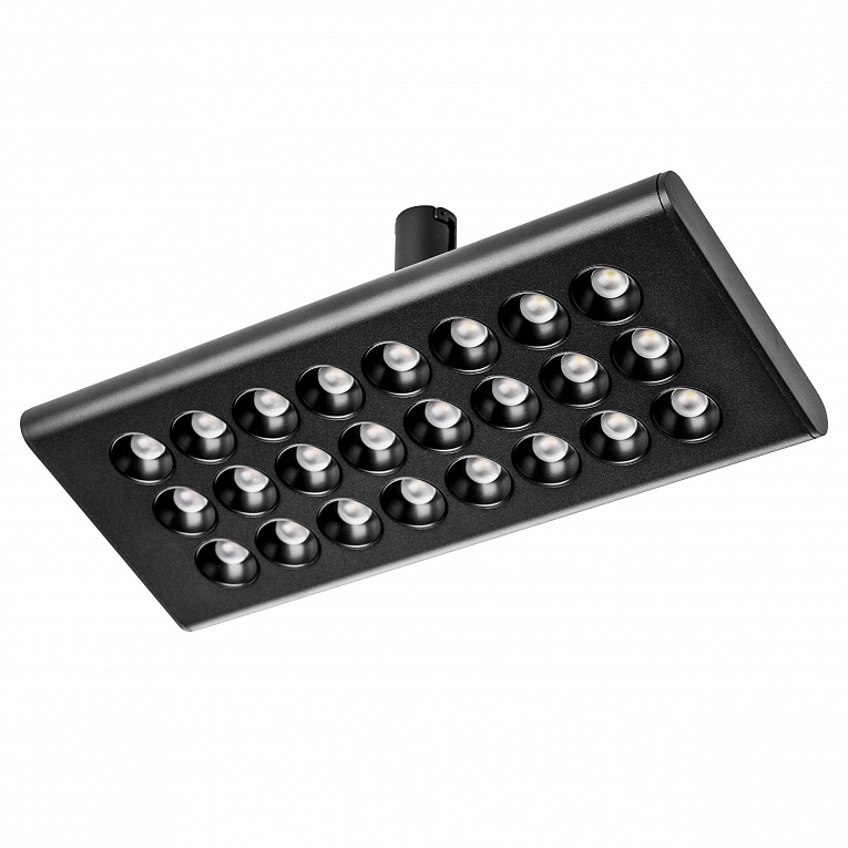 Светильник трековый 48V 24W 3000K 90° черный Lightstar DUE 267637