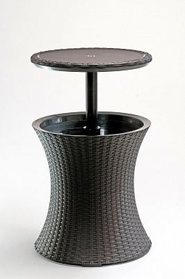 Стол Keter Кул Бар Раттан (Cool bar rattan) коричневый 17194548