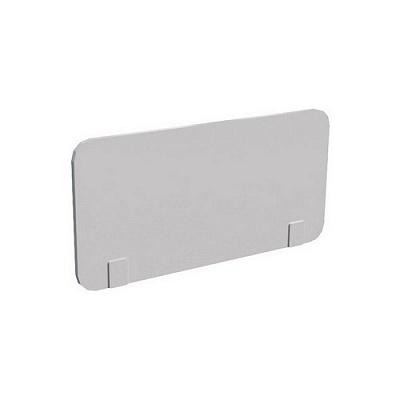 Экран ЛДСП боковой с кронштейнами MULTI-OFFICE СТИЛ (Steel) 70х1,6x36,8 белый