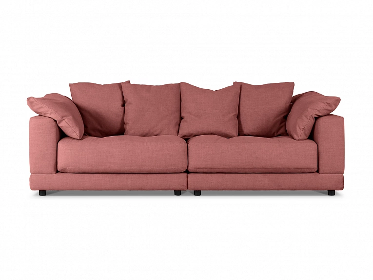 Диван OgogoHome Cossato Коралловый 939734
