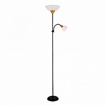 Торшер с лампой для чтения Arte Lamp DUETTO A9569PN-2BK